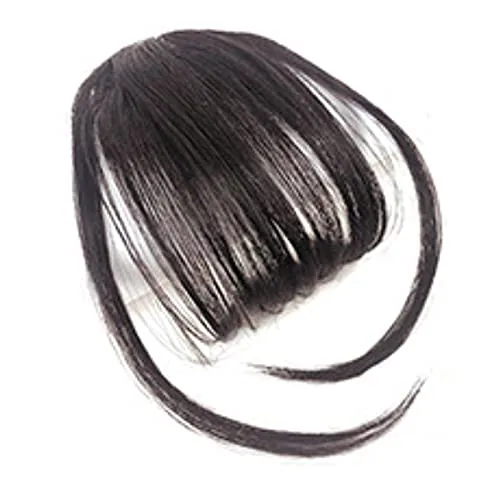 Clip in Bangs, 100% Human Hair, Wispy Fake Bangs