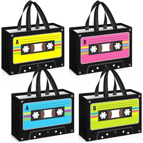 32 Pcs 80s 90s Birthday Party Favor Retro Goodie Bags