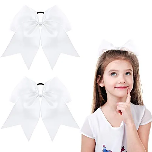 2 Pack Large Cheerleading Hair Bows