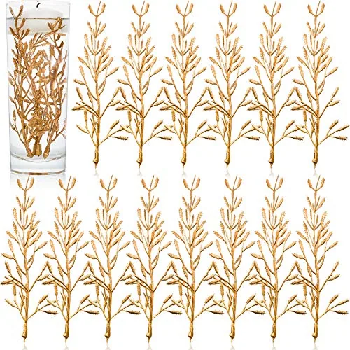 50 Pcs Faux Flowers for Floating Candles Floating Flowers Vase Fillers