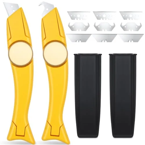 2 Sets Heavy Duty Navajas Roofing Knife with Blades