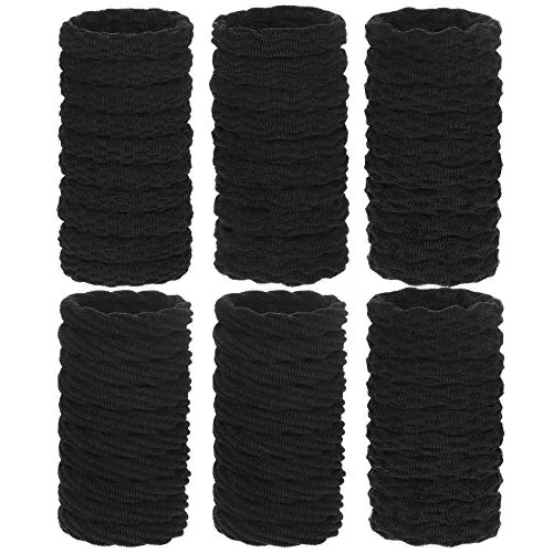 60 Pcs Seamless Hair Ties for Women Girl