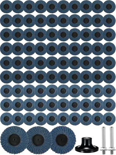 92 92Pcs Sanding Discs Set with Quick Lock