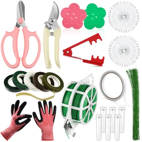 121 Pcs Floral Arrangement Kit