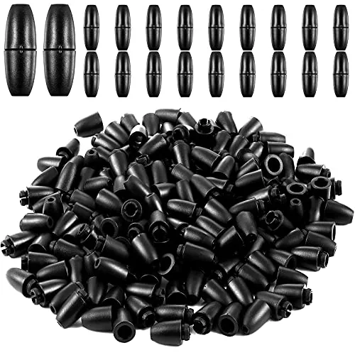 100 Pcs Breakaway Clasps for Necklace, Black Bracelet Clasps