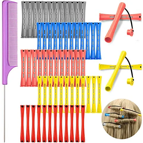 60 Pcs Hair Perm Rods for Short Hair