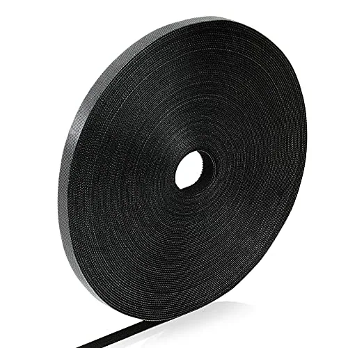 1/2 in x 90 ft Heavy Duty Hook and Loop Straps, 1 Roll