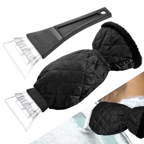 Ice Scraper with Glove Waterproof Ice Scrapers for Car Windshield No