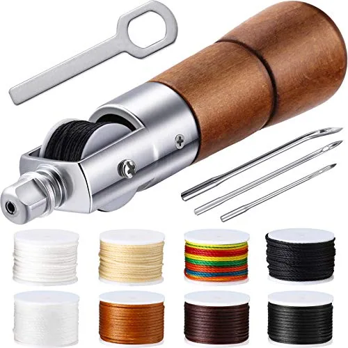 12 Pcs Leather Sewing Awl Hand Stitcher Set
