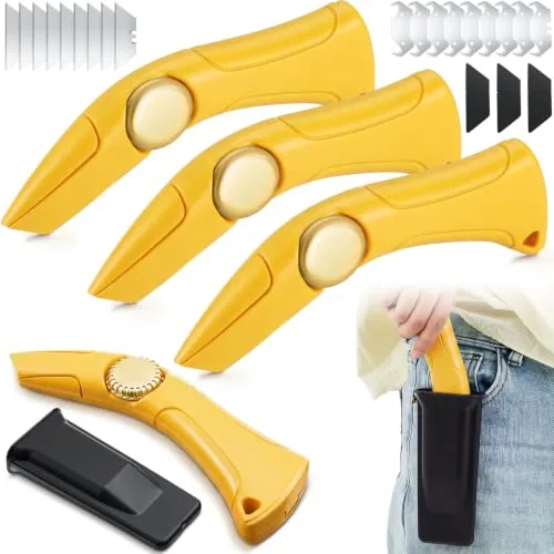 3 Pack Navajas Para Roofing Knife Holster Belt Clip