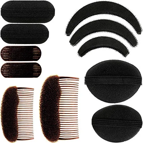 11 Pcs Hair Bump It up Volume Hair Base Set