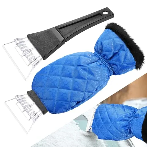 Ice Scraper with Glove Waterproof Ice Scrapers for Car Windshield No