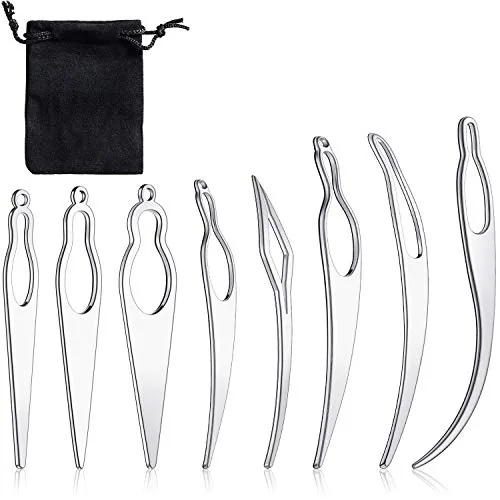 8 Pcs Interlocking Tool for Locs Dreadlocks Crochet Hook