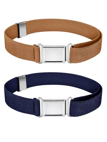 2 Pack Kids Magnetic Belt Adjustable