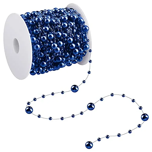99 ft Christmas Pearls Garland Chain Wedding Decor