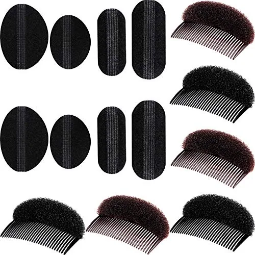 14 Pieces Hair Bump It Volume Insert Sponge Set