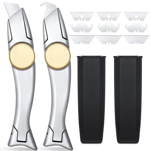 2 Sets Heavy Duty Navajas Roofing Knife with Blades