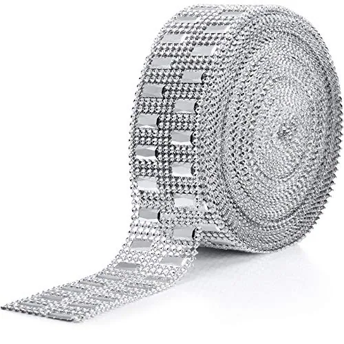 10 Yards Rhinestone Ribbon for Crafts Rhinestone Diamond Ribbon Bling